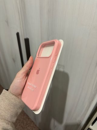 Funda Silicona Apple iPhone 17 Pro Max Rosa