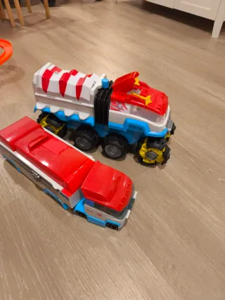 Set Patrulla Canina Camión y Coche