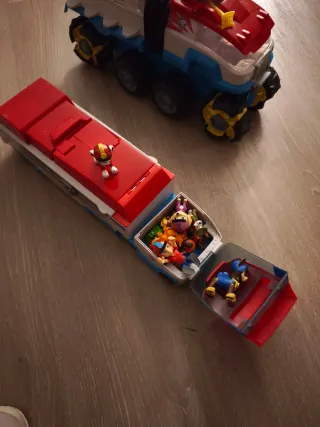 Set Patrulla Canina Camión y Coche