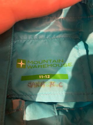 Chubasquero, buff y gorro infantil