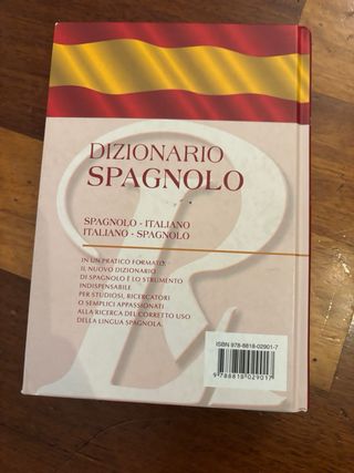 Dizionario spagnolo italiano Rusconi, mai usato