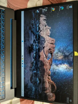 Portátil Lenovo Gaming Negro/Gris