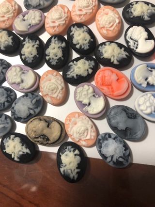 Abalorios camafeo para Bisutería