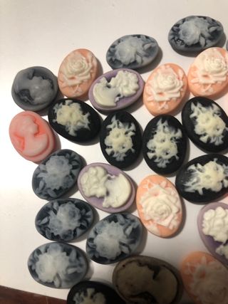 Abalorios camafeo para Bisutería