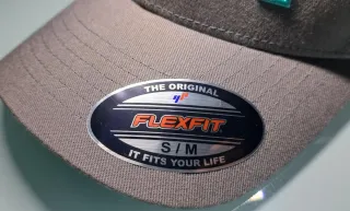 Gorra Fox Gris y Turquesa