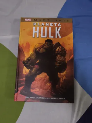 marvel must have el increíble hulk. planeta hulk