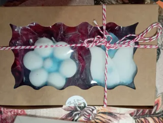 Cajas regalo velas aromáticas Navidad