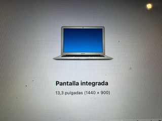 MacBook Air 13” Plateada + Tarjeta 128GB