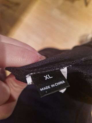 Gonna SHEIN velluto grigia tg XL