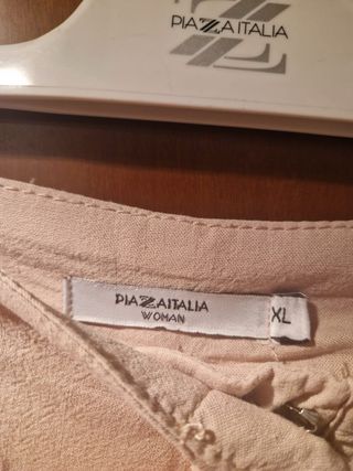 Pantaloncini Piazza Italia Beige Lino Tg XL