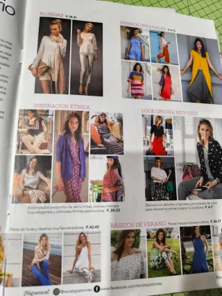 2 revistas Patrones Extra