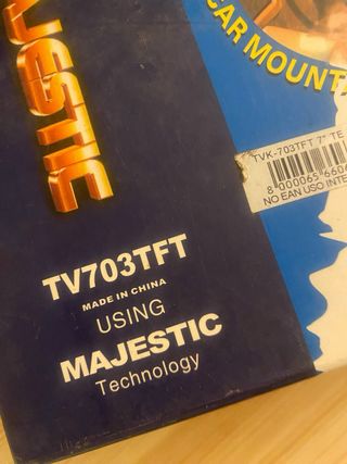 TV Portátil TFT 7 Majestic