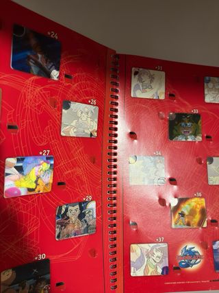 Album Beyblade carte lenticolari vintage