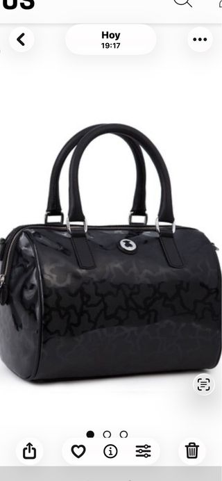 Bolso Tous Negro Nuevo Sin Estrenar