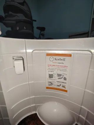 Cubo Korbell 16L para pañales