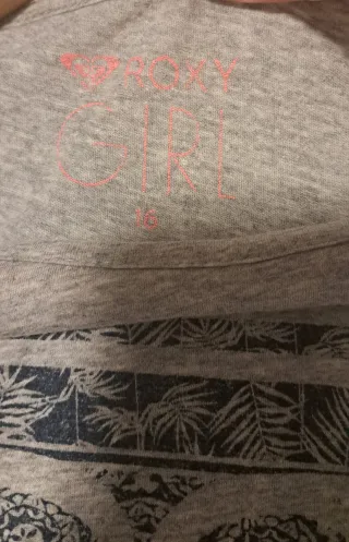 Camiseta niña Roxy girl verano talla 16