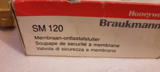 Valvola Sicurezza Honeywell Braukmann SM 120