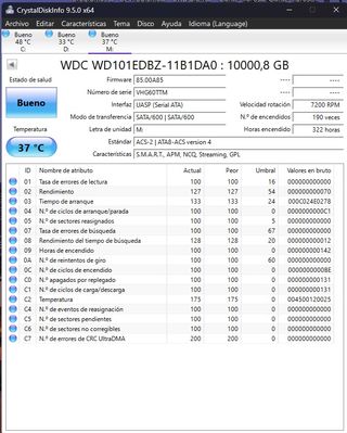 Disco Duro Interno Western Digital 10TB