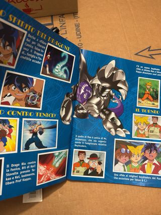 Album Beyblade Completo Panini