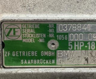 Caja cambios bmw 1056000091 serie 5 berlina 96961