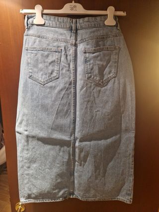 Gonna jeans Only lunga taglia L