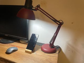 Lámpara de escritorio industrial vintage