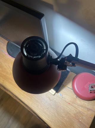 Lámpara de escritorio industrial vintage