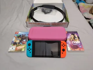 Nintendo Switch + Juegos y Accesorios
