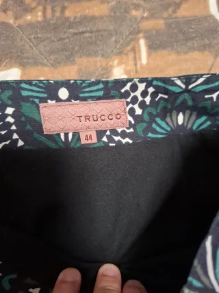 Falda tubo verde talla 44