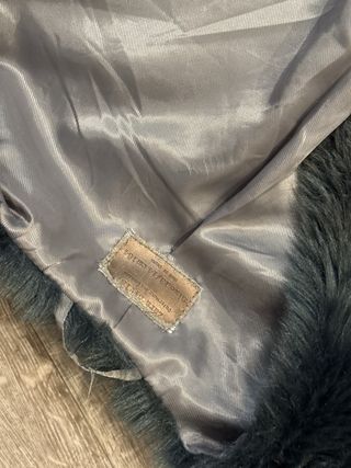 Chaleco Zara pelo degradado gris