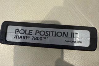 Pole Position II Atari 7800 Video Game Cartridge