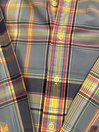 Camisa Polo Ralph Lauren cuadros azul multicolor