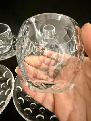 Tazzine da caffè Guzzini in vetro