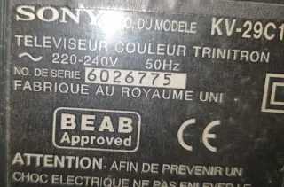 TV Sony Trinitron 29' CRT