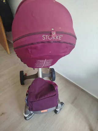 Saco Carro Bebé Morado