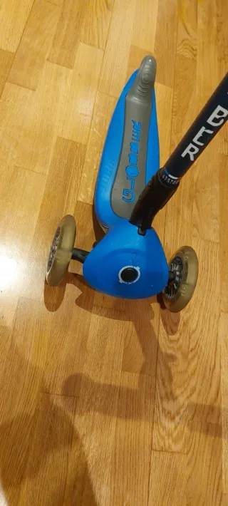 Patinete Globber Azul Plegable