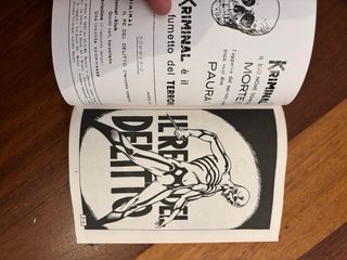 Fumetto Kriminal ristampa n.1 mai letto