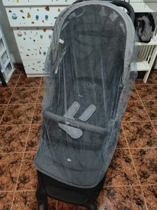 Carro de paseo con capota XXL + forro piernas