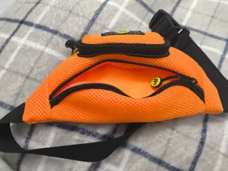 Riñonera Naranja Malla