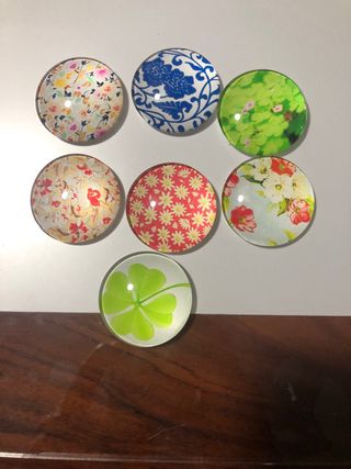 Abalorios para colgantes, broches, etc.