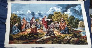 Gobelino Jesús y los apóstoles Gobelino