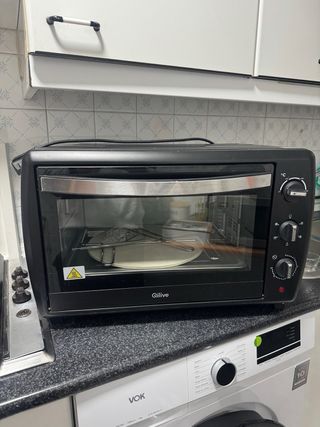 Horno de sobremesa negro