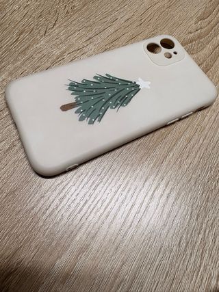 Funda iPhone con árbol de Navidad