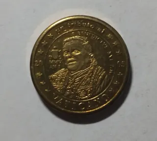 Moneta 10 Euro Cent 2005 Vaticano