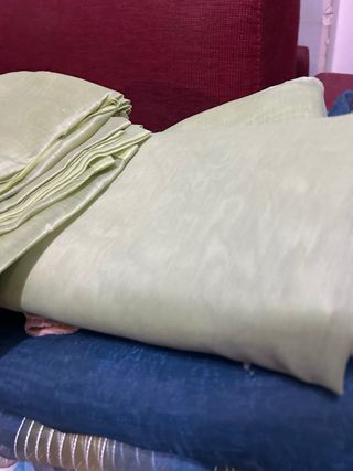 Set 2 Tende Verde Mela 140x220