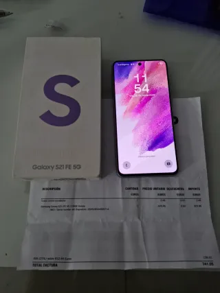 Samsung Galaxy S21 FE Rosa/Morado