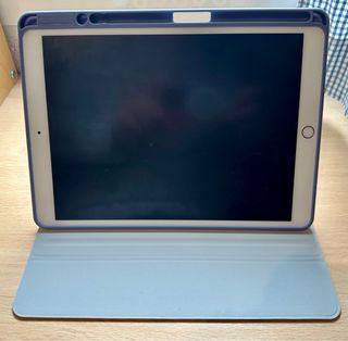 Funda iPad Air 3 / Pro 10.5 Girasoles Azul