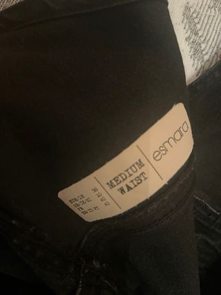 Peto vaquero negro Esmara