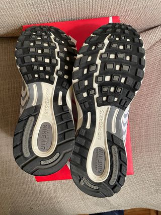 Nike Air Pegasus 2005 Mujer Plata/Blanco