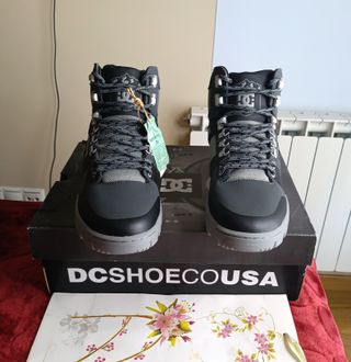 Botas DC Shoes Talla 41 Negras/Gris